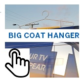 The Big Coat Hanger QLD Button