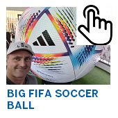 The Big Fifa Soccer Ball Qatar