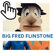 The Big Fred Flinstone Button