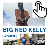 The Big Ned Kelly Gympie Button