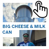 The Big Cheese and Milk Can Button