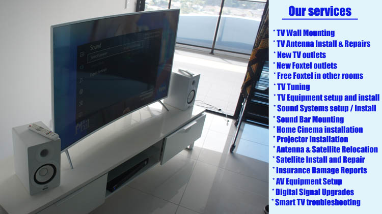 Paradise Point Hollywell TV Tuning Installation Techniciant