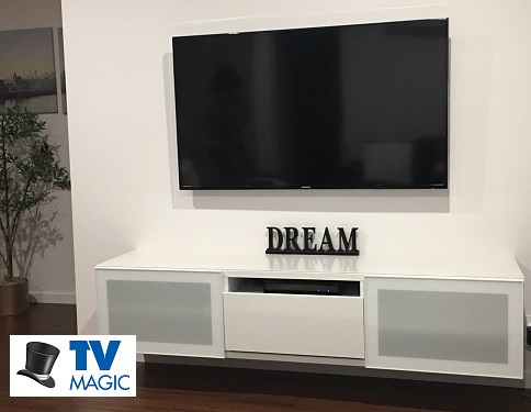 a complete home theatre setup 