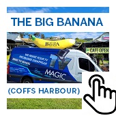 The Big Banana Coffs Harbour Button