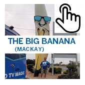 The Big Banana Mackay Button