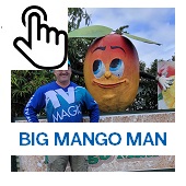 The Big Mango Man Button