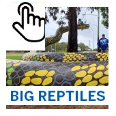 Big Reptiles Button