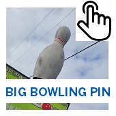 The Big Bowling Pin Button