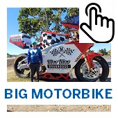 The Big Motorbike Button