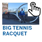 The Big Tennis Racquet Button