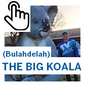The Big Koala Bulahdelah Button