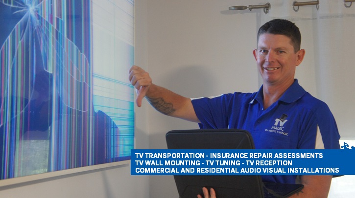 Hervey Bay TV Antennas Wall Mounting Tuning Insurance repair assessments