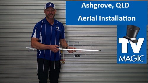 Ashgrove QLD Aerial Installation