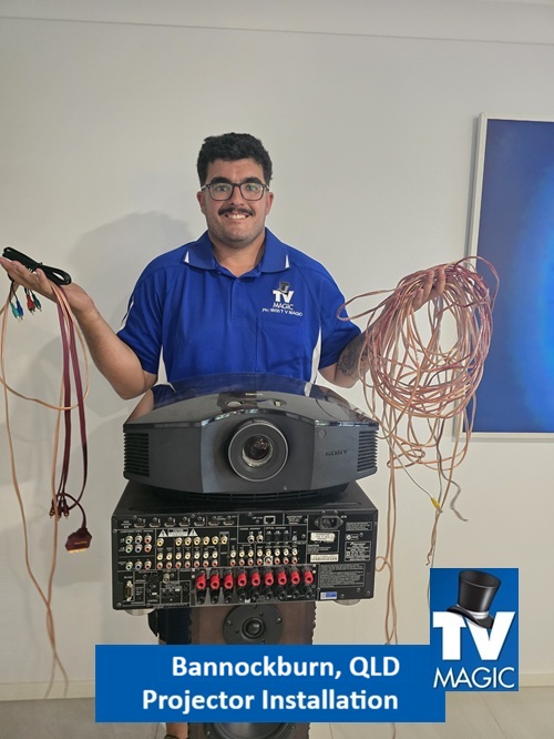 Bannockburn QLD Projector Installation