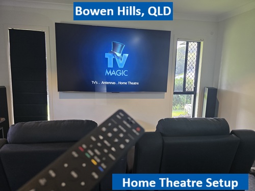 Bowen Hills QLD Home Theatre Setup