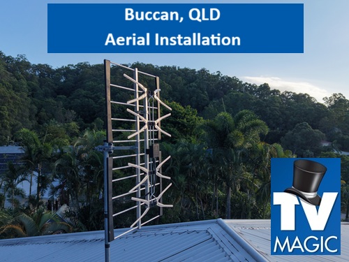 Buccan QLD Aerial Installation