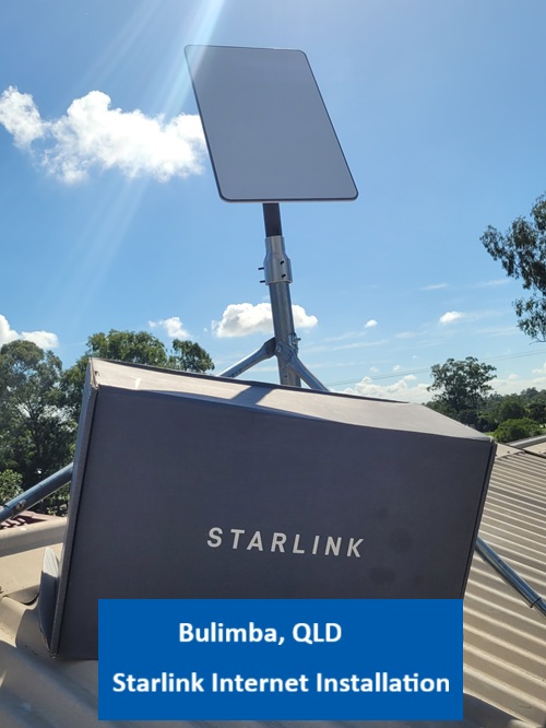 Bulimba QLD Starlink Internet Installation