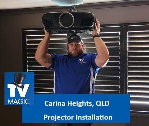 Carina Heights QLD Projector Installation