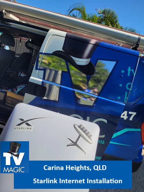 Carina Heights QLD Starlink Internet Installation