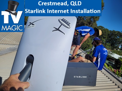 Crestmead QLD Starlink Internet Installation