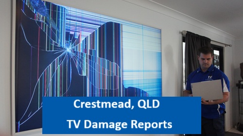 Crestmead QLD TV Damage Reports