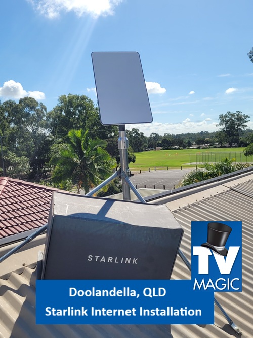 Doolandella QLD Starlink Internet Installation
