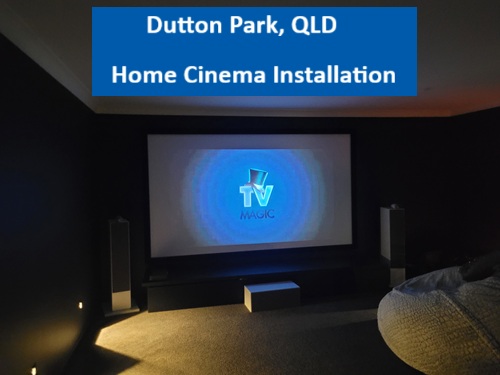 Dutton Park QLD Home Cinema Installation