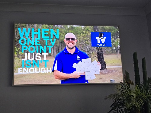 "When One TV Points Just Isn't Enough!"