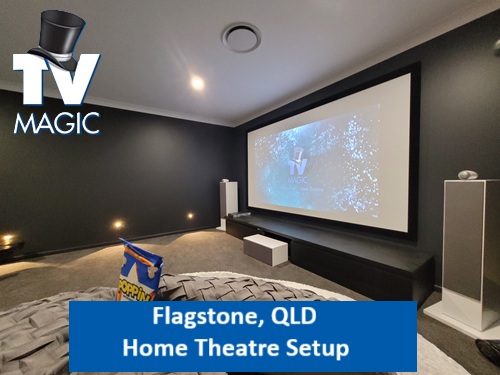 Flagstone QLD Home Theatre Setuo