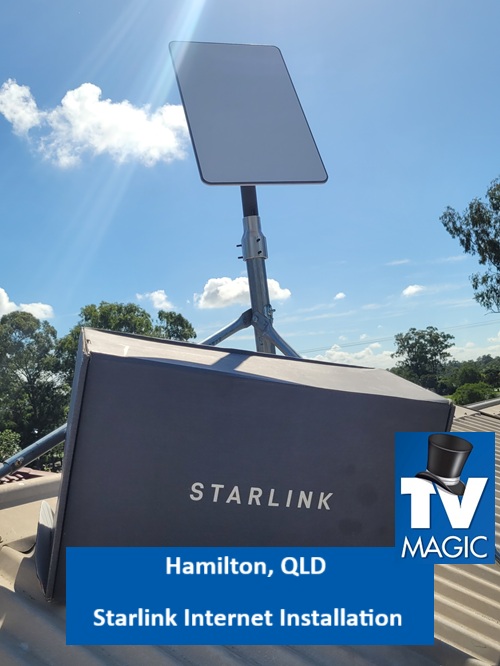 Hamilton QLD Starlink Internet Instalaltion