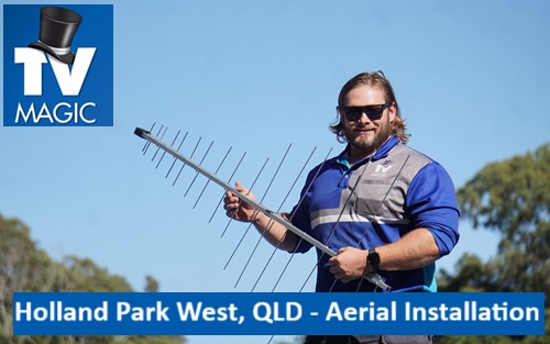 Holland Park West QLD Aerial Installation