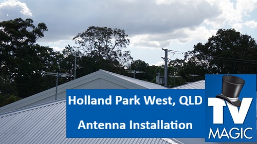 Holland Park West QLD Antenna Installation
