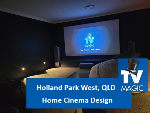 Holland Park West QLD Home Cinema Design