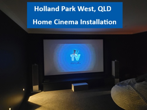 Holland Park West QLD Home Cinema Installation