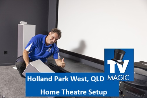 Holland Park West QLD Home Theatre Setup