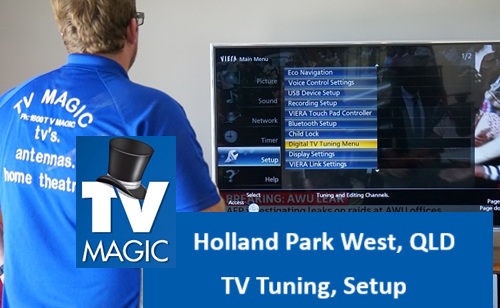 Holland Park West QLD TV Tuning and Setup