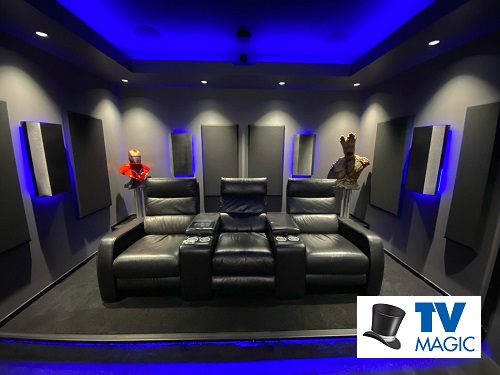 A TV Magic home theatre