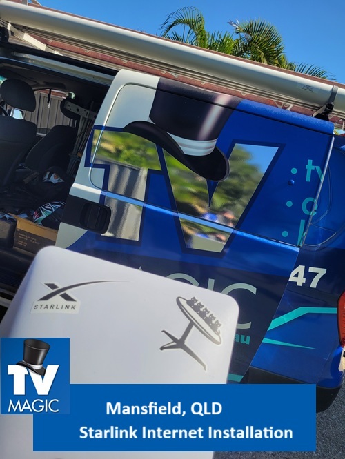 Mansfield QLD Starlink Internet Installation