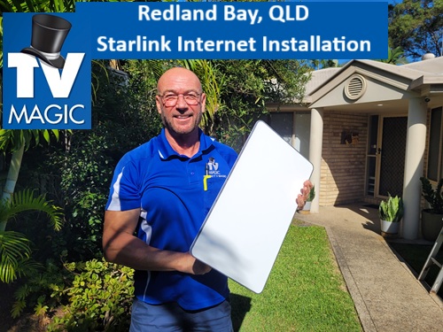 Redland Bay QLD Starlink Internet Installation