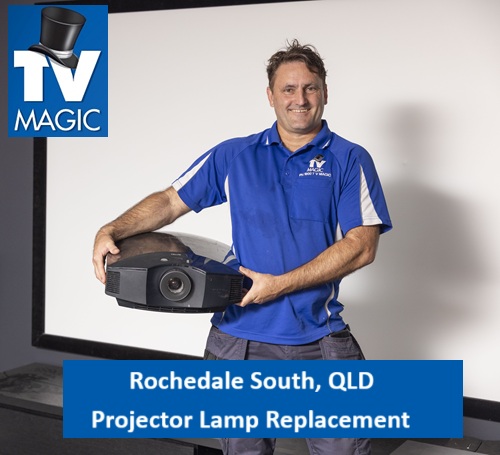 Rochedale South QLD Projector Lamp Installation
