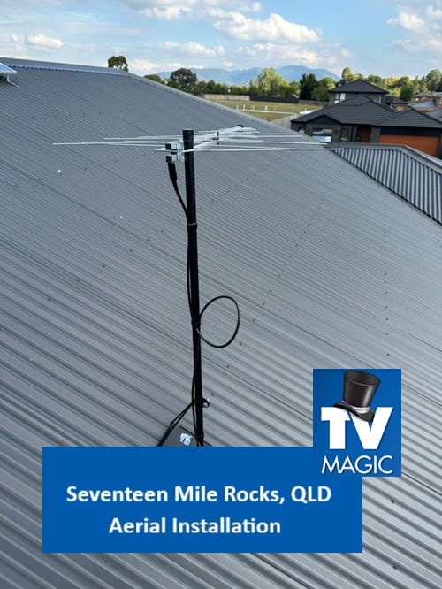 Seventeen Mile Rocks QLD Aerial Installation