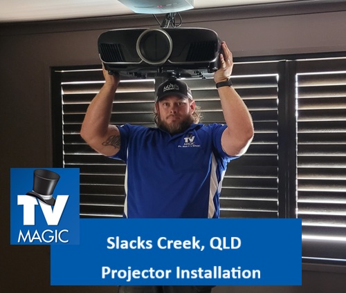 Slacks Creek QLD Projector Installation