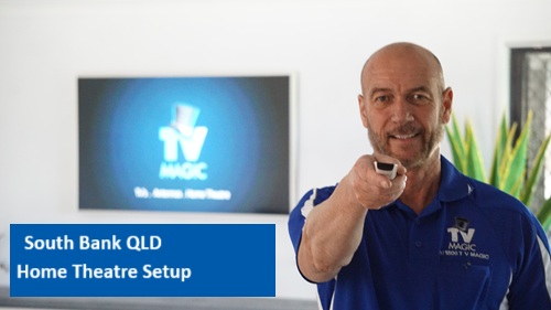 South Bank QLD Home Theatre setup