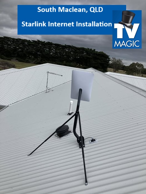 South Maclean QLD Starlink Internet Installation