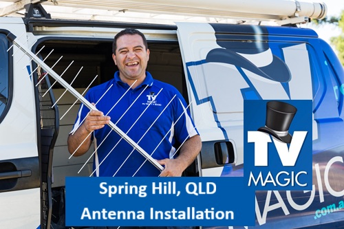 Spring Hill QLD Antenna Installation