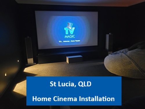 St Lucia QLD Home Cinema Installation
