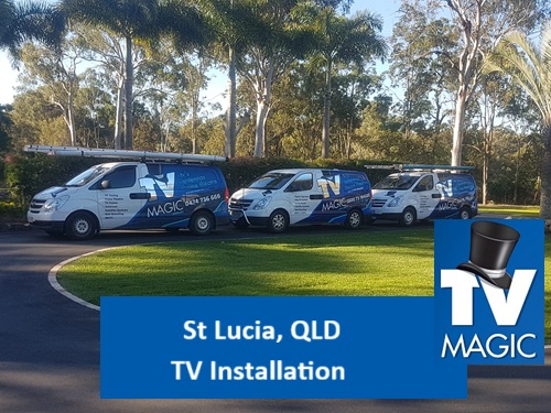 St Lucia QLD TV installation