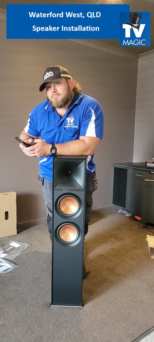 Waterford West QLD Speaker Installation