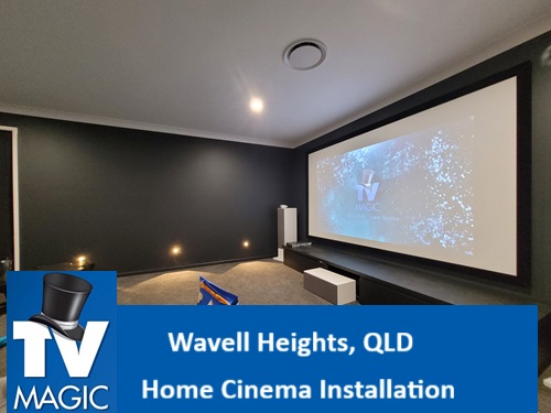 Wavell Heights QLD Home Cinema Installation