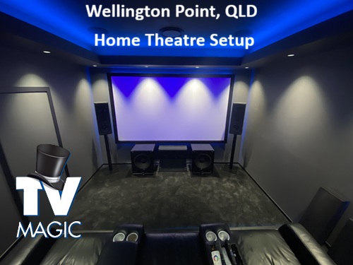 Wellington Point QLD Home Theatre Setup